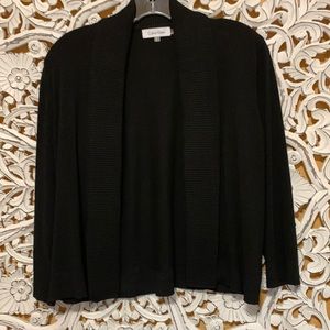 Calvin Klein open front cardigan